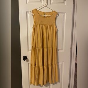 Wonderly Women's Maxi Dress in Mustard